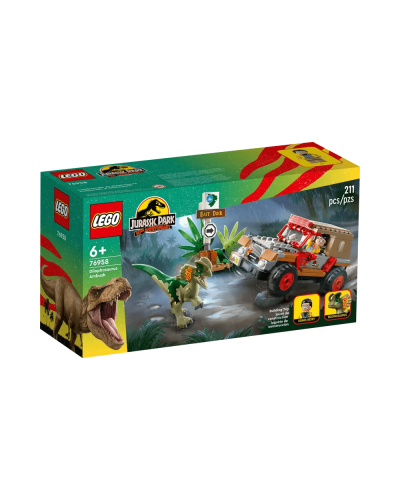 LEGO Jurassic World Dilophosaurus Ambush 76958