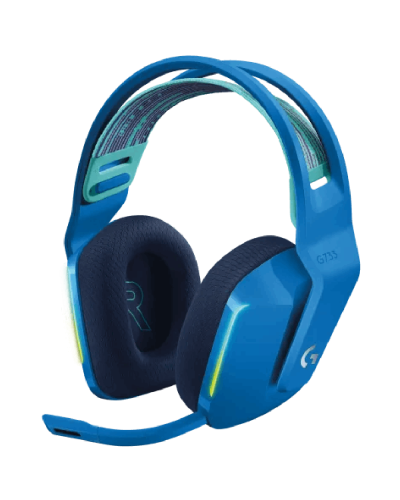 Qulaqlıq Logitech G733 Lightspeed Wireless RGB Blue / 981-000943