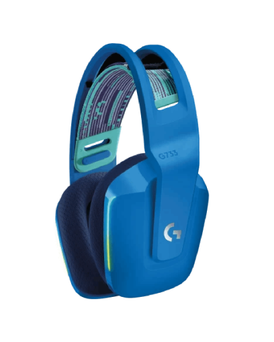Qulaqlıq Logitech G733 Lightspeed Wireless RGB Blue / 981-000943