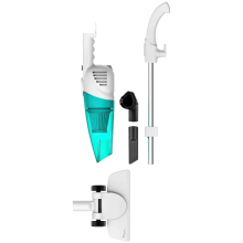 Deerma DX118C Vertikal Tozsoran – 600W, 1.2L, Simli, Ağ/Mavi