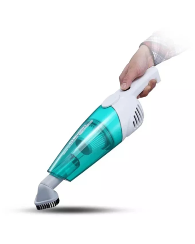 Deerma DX118C Vertikal Tozsoran – 600W, 1.2L, Simli, Ağ/Mavi