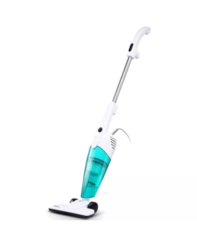 Deerma DX118C Vertikal Tozsoran – 600W, 1.2L, Simli, Ağ/Mavi