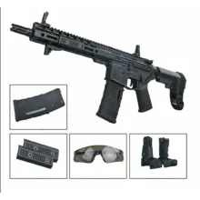 Oyuncaq Silah SLR Long Dəmir Versiya Gel blaster