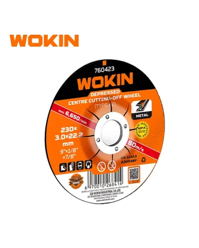 WOKIN METAL KƏSİCİ DİSK 125X3.0X22.2MM
