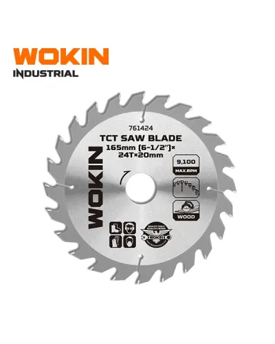 WOKIN DAİRƏLİ MİŞAR Bıçağı 165*24T*20MM(16)